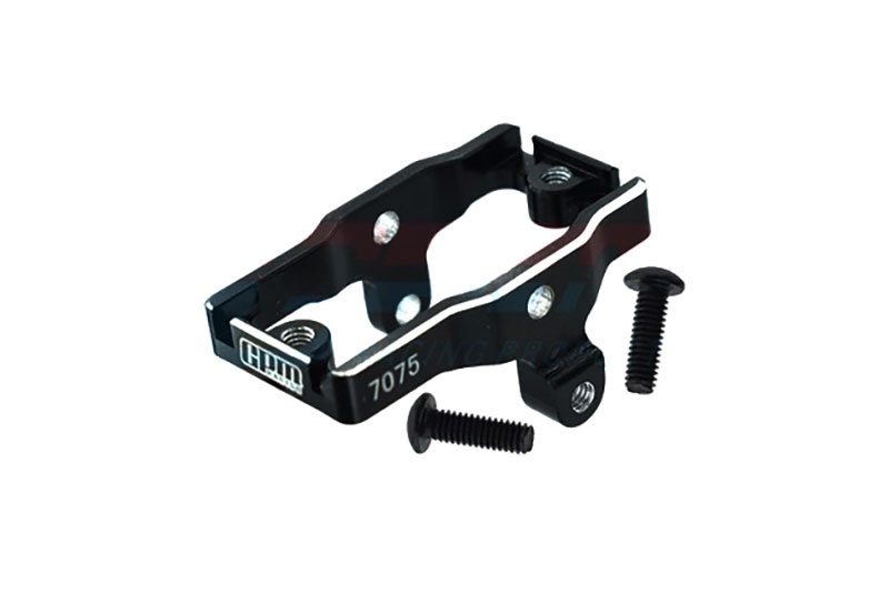 GPM Servo-Halter 7075-T6 Alu schwarz Traxxas-4M