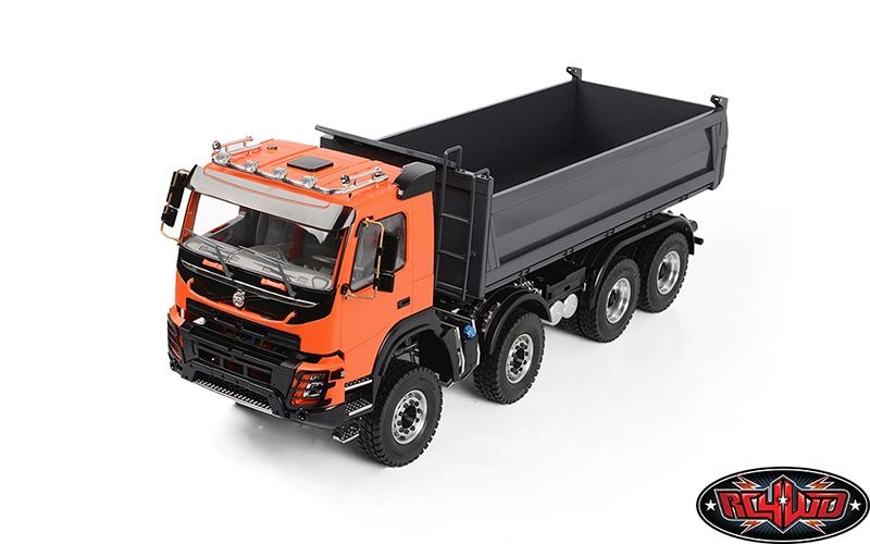 RC4WD 1/14 8x8 Armageddon Hydraulic Dump Truck (FMX) (Orange/Grey) VV-JD00043