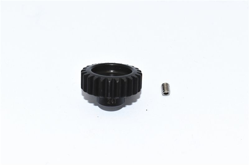 GPM Stahl Motorritzel 24T gehärtet Traxxas MAXX