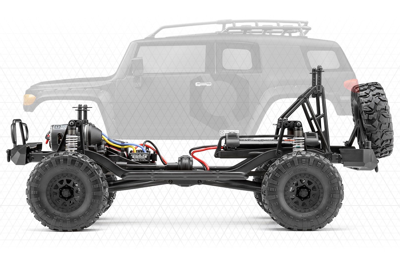 HPI Venture Toyota FJ Cruiser Matt Schwarz 118146