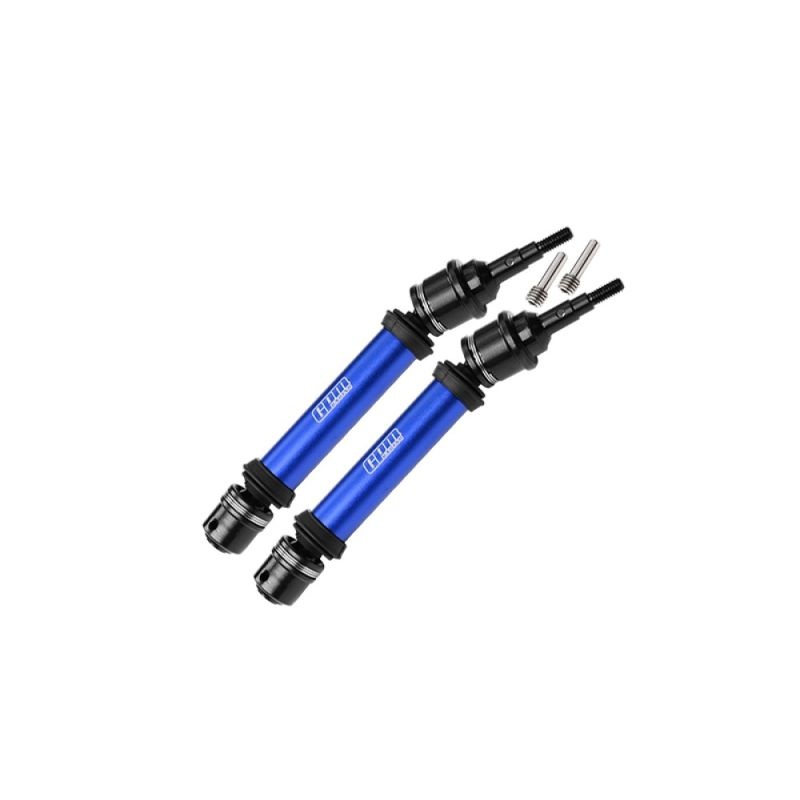 GPM Carbon-Stahl & Alu-Antriebswellen blau TRX RaptorR/Rustler/Slash/Stampede/Jato 4x4 V FR102FB - Abbildung 1