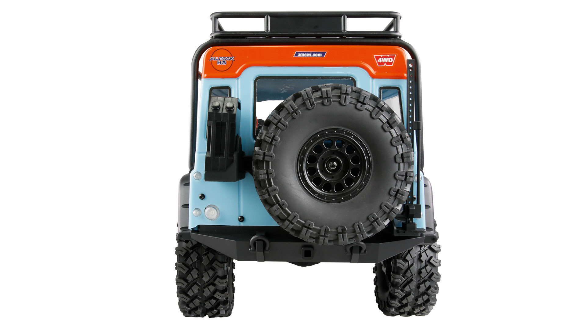Amewi ALLRock H8 V2 Scale Crawler brushless 1:8 RTR blau/orange 22766 - Abbildung 6