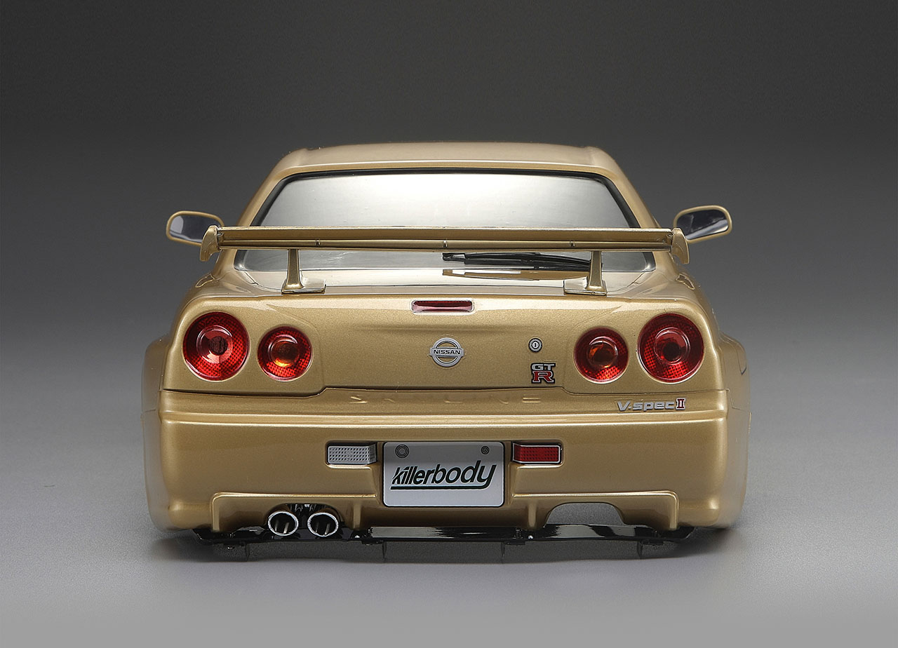 KB48645 Nissan Skyline R34 Karosserie Champagner Gold 195mm RTU
