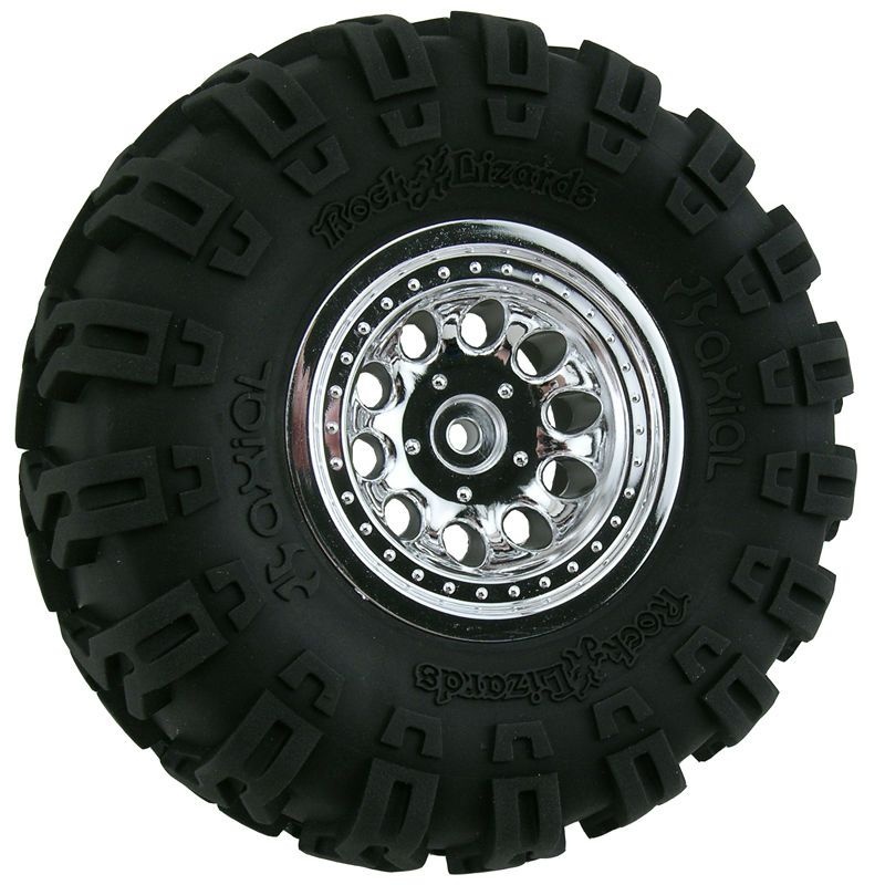 RPM Revolver Chrome Crawler Wheels - Narrow 82223