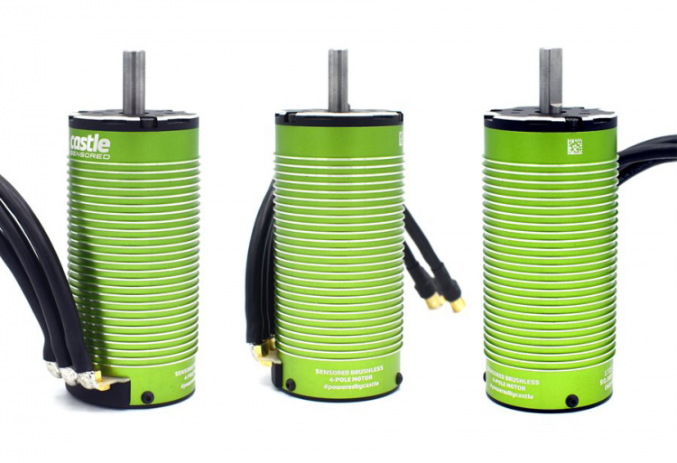 Castle Brushless Motor Sensored 4-Pole 1721-2400KV 060-0091-00