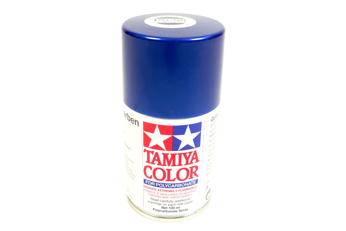 Tamiya Color Lexan Spray Farbe PS-59 Dunkel Metallic Blau PS59 Dark Blue 100ml 300086059 - Abbildung 1