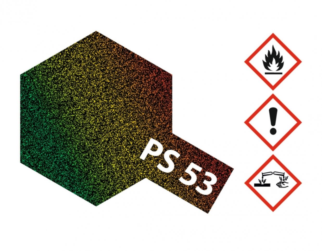 Tamiya Color Lexan Spray Farbe PS-53 Lame Flake Translucent PS53 100ml 300086053
