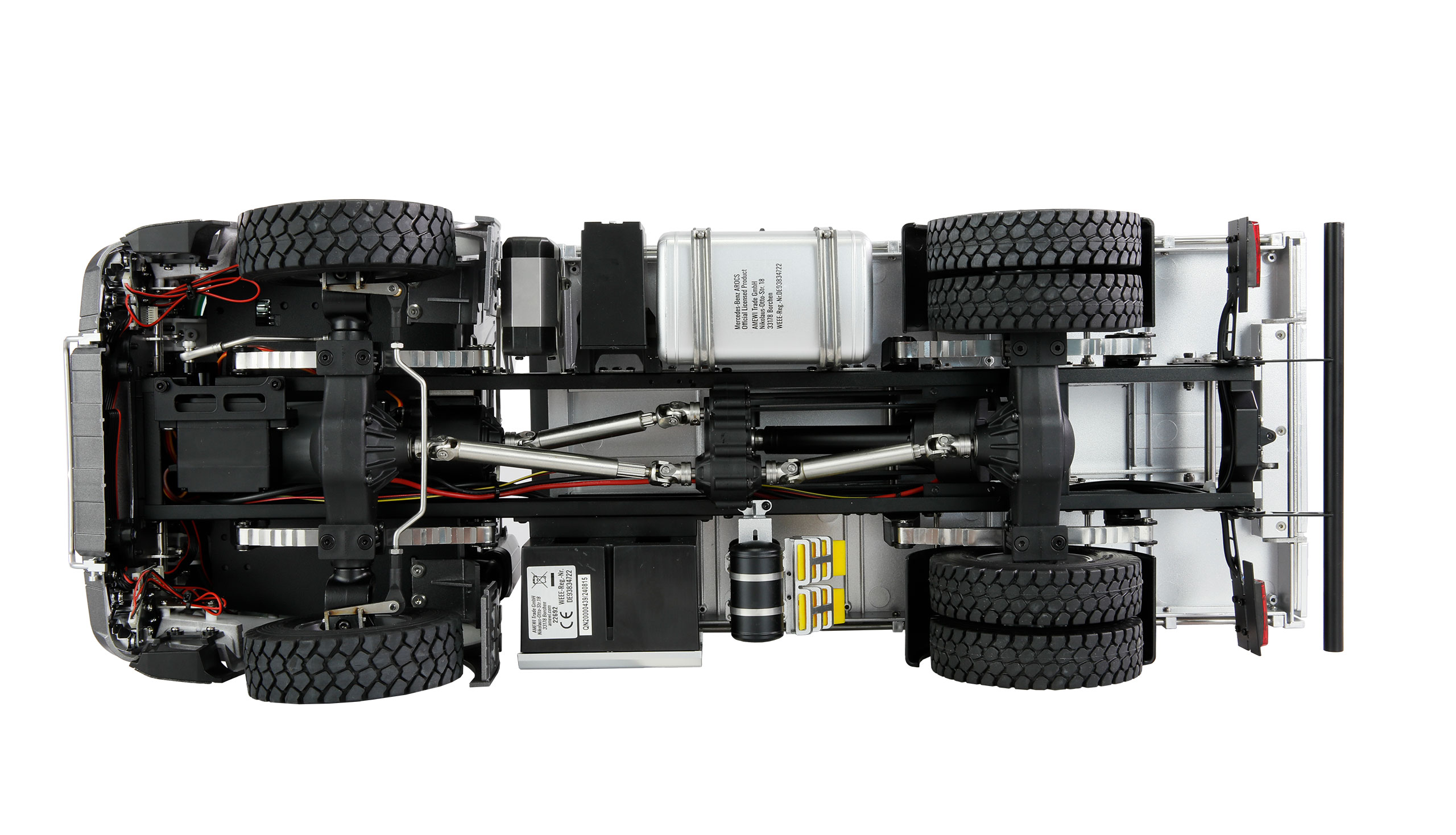 Amewi Mercedes-Benz Arocs Muldenkipper 4x4 1:14 RTR rot 22691
