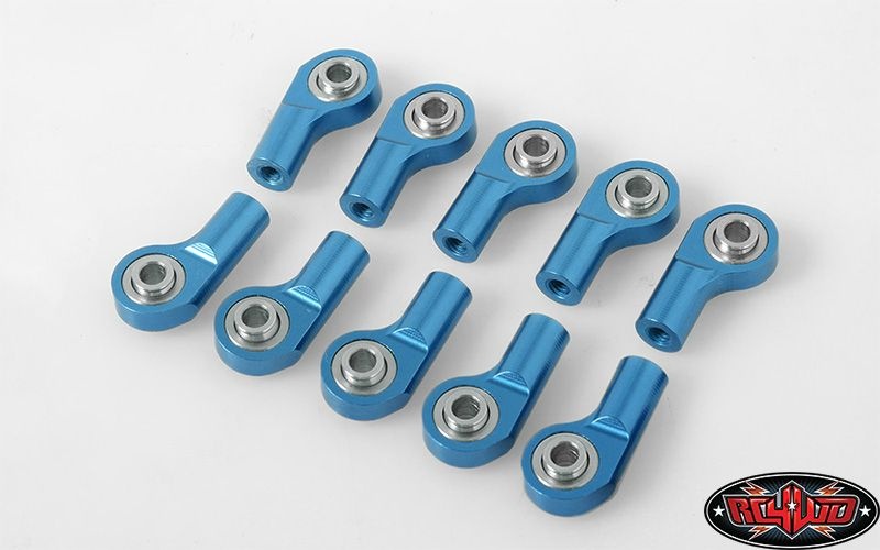 RC4WD M3 Offset Short Aluminum Rod Ends (Blue) (10) Z-S1633