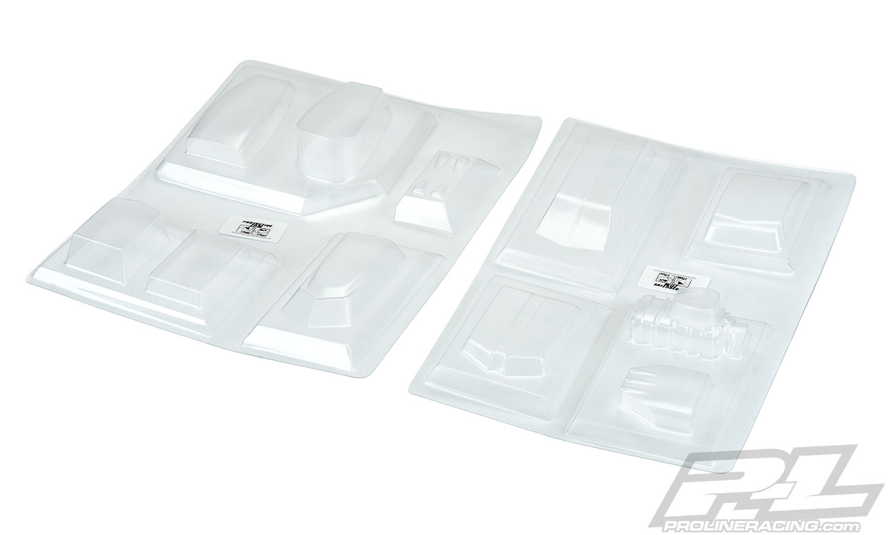 Pro-Line No Prep Drag Racing Optional Hood Scoops & Blowers Vari *J* unlackiert 6368-00 - Abbildung 1