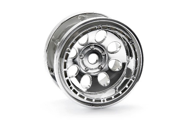 HPI Rock 8 Bead Lock Felge Chrom (55X36mm/2St) 3213