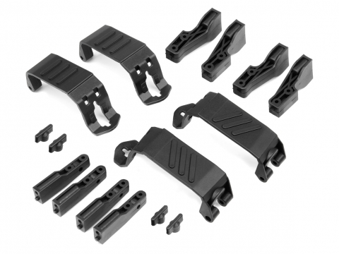 HPI AKKUBOX-HALTER/BEFESTIGUNG SET (SUPER 5SC FLUX) 106743