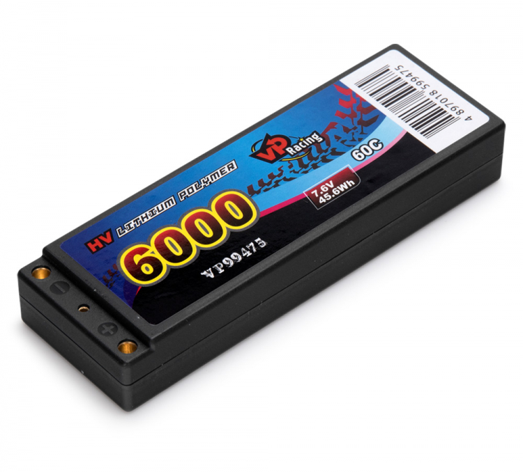 Vapex LiPo Akku 2S 7,6V 6000mAh 60C LCG EFRA2020 VP99475