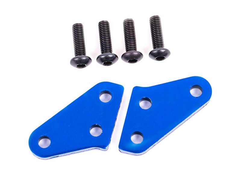 Traxxas Lenkhebel-Arm Alu blau-Eloxiert (2) für 9537 & 9637 9636X