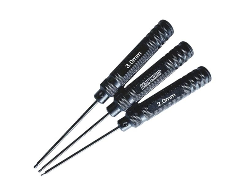 H-SPEED Stealth Tools Kugel-Sechskantschlüssel Set (3) HSPZ204