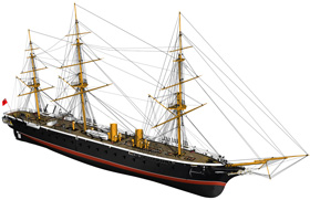 Billing Boats HMS Warrior 1:100 Baukasten BB512