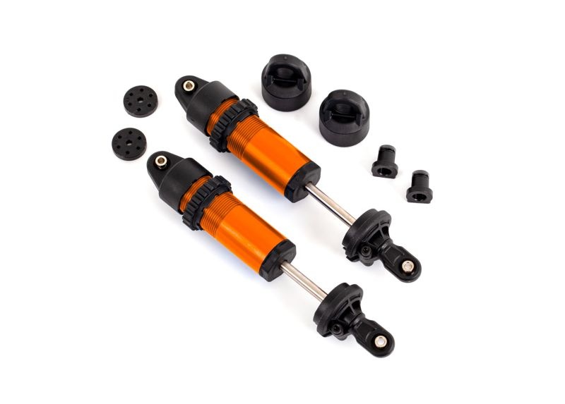 Traxxas GT-Maxx Dämpfer Aluminium orange (2) Sledge vo + MAXX + MAXX SLASH 9660-ORNG