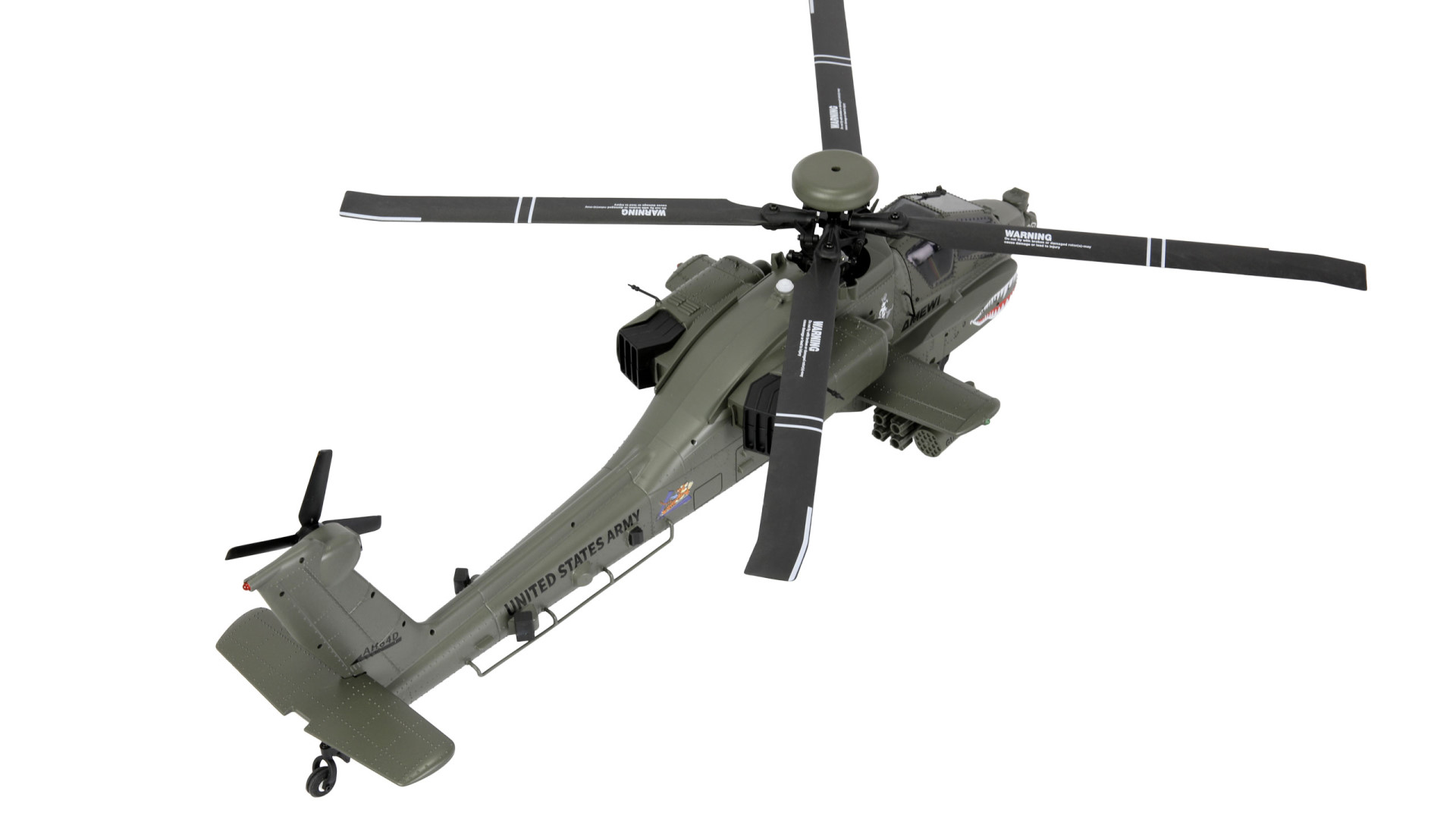 Amewi Apache AH-64D CP Helikopter 6G/3D RTF grün 25368 - Abbildung 6