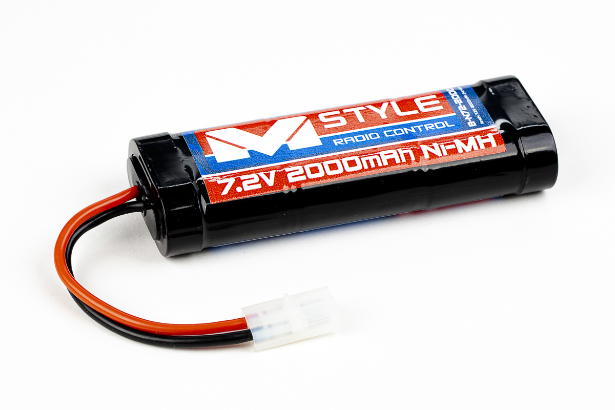 MStyle 7.2V 2000mAh Nimh Stick Akku Pack, mit Tamiya Stecker 542405
