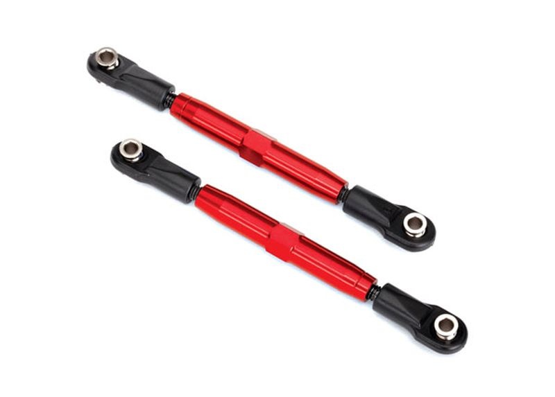 Traxxas L/R Gewindestange Camber 73mm hi Alurohr rot eloxiert 3644R