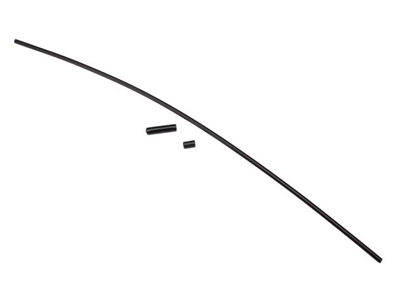 Traxxas 1726A Antennen-Rohr schwarz + Zubehör