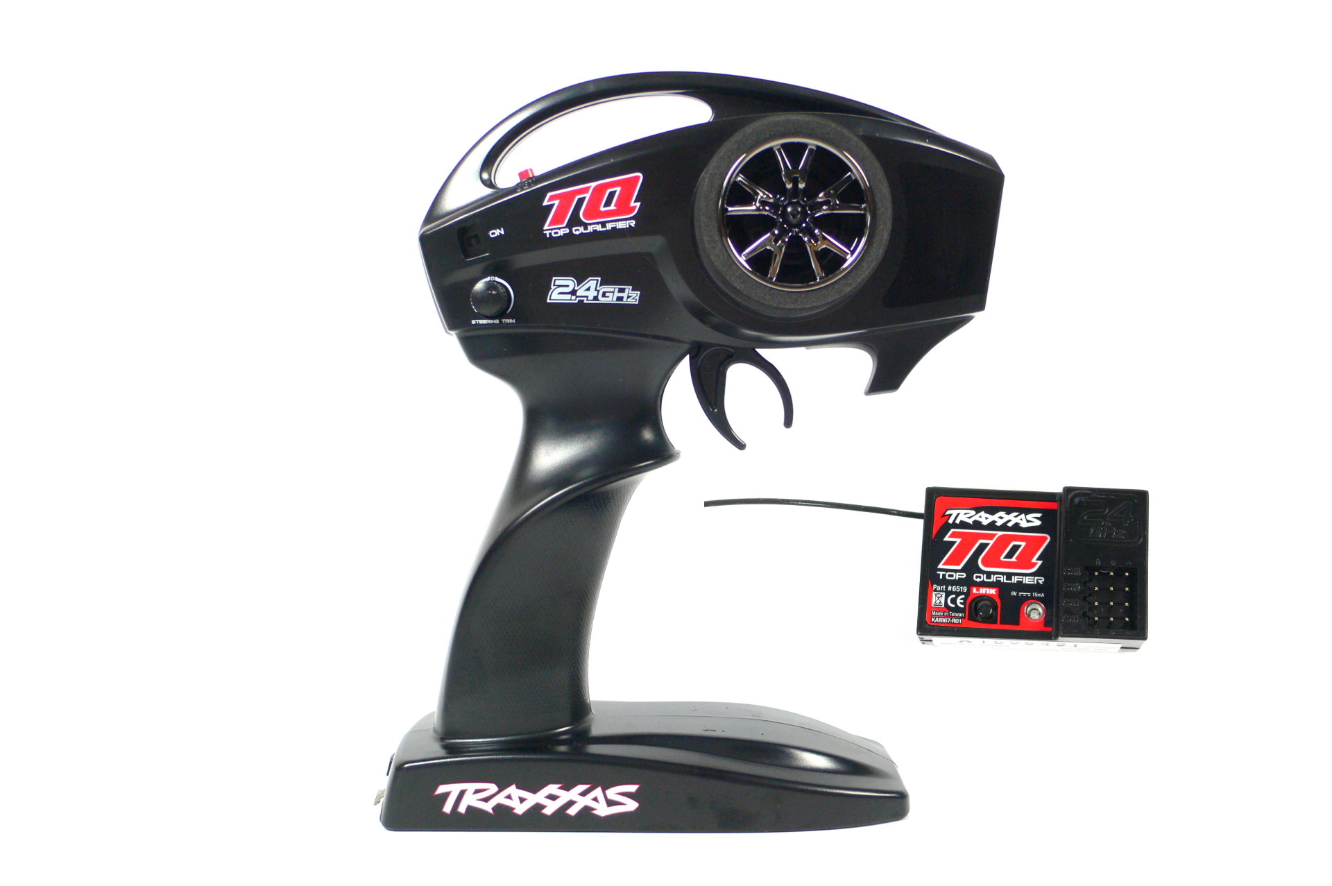 Traxxas 6516 TQ 2-Kanal Fernsteuerung 2.4GHz incl. Empfänger - Abbildung 1