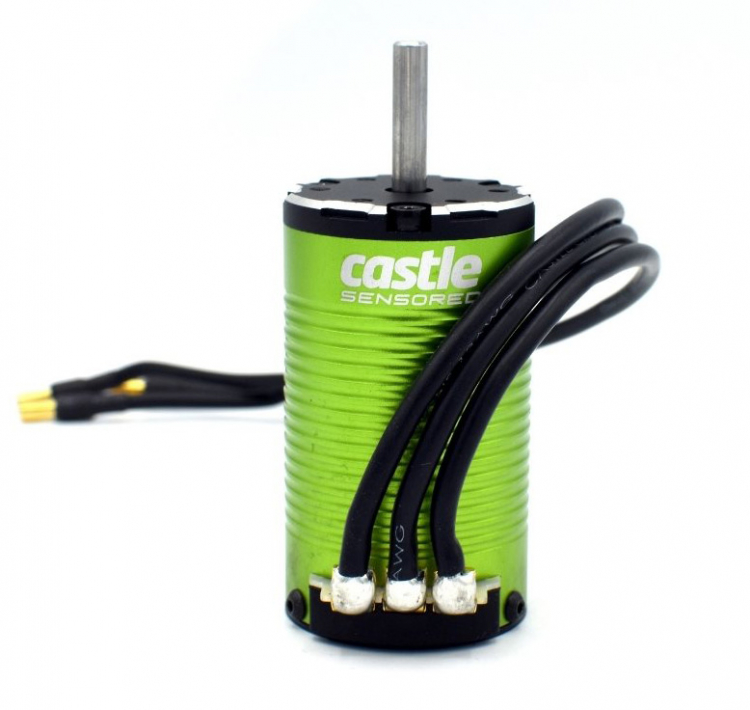 Castle Brushless Motor Sensor Inrunner 4-Pole 1412-6400KV 060-0089-00