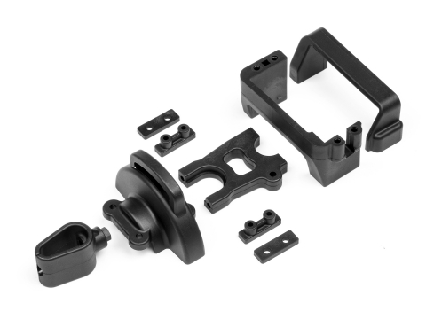 Maverick CENTRE DIFF AND SERVO MOUNTS W/WIRE HOLDER AND COVER MV29038 - Abbildung 1