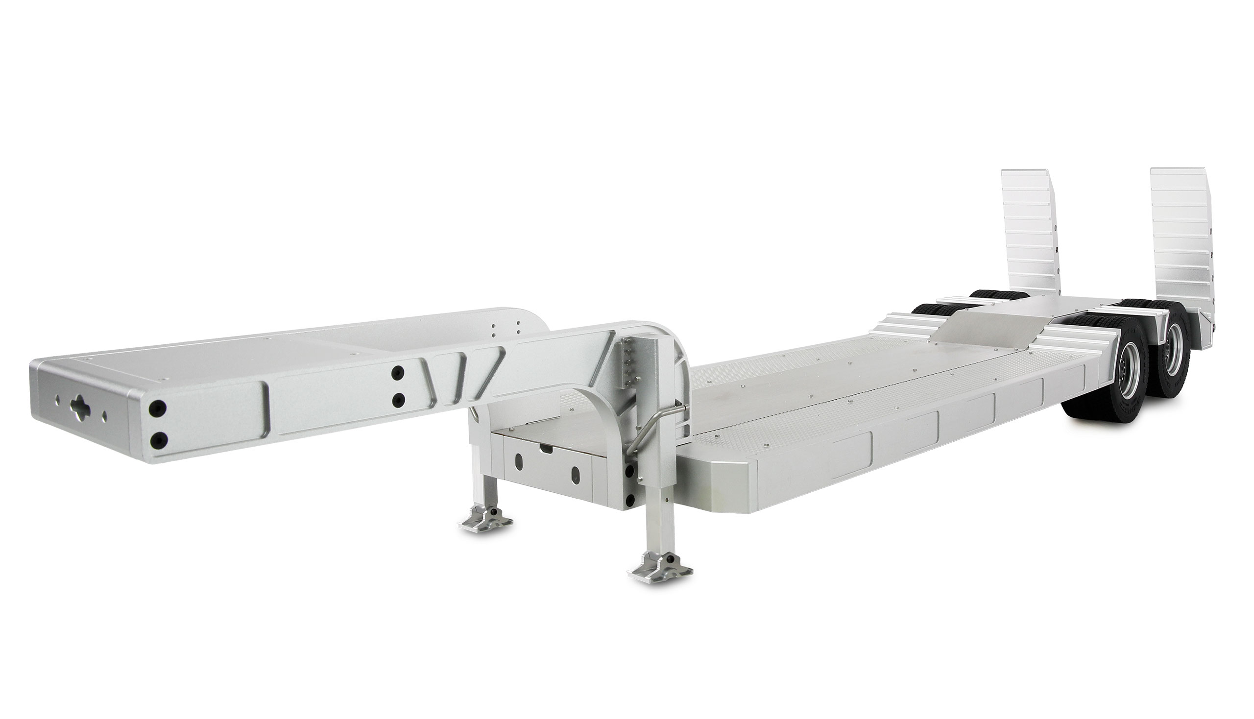 Amewi Tieflader-Sattelauflieger mit Doppelachse aus Aluminium 1:14 KIT 22731