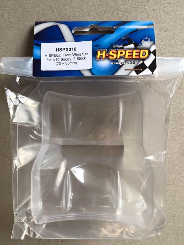 H-SPEED Front Wing Set für 1/10 Buggy  2 Stück HSPX010