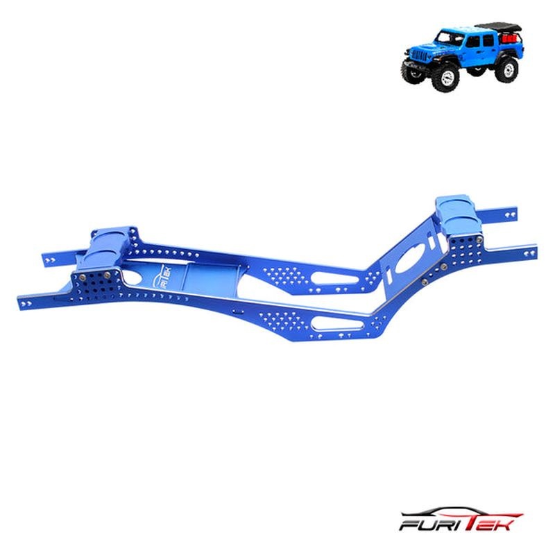 FURITEK Grasshopper frame KIT FOR SCX24 GLADIATOR - Blue Kits - Rock Crawler FUR-2158