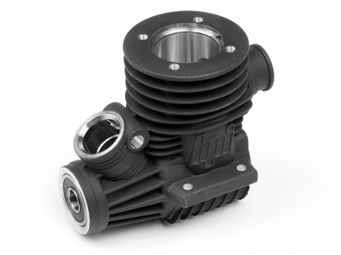 HPI Kurbelwellengehäuse (schwarz/F4.6 V2) 111607