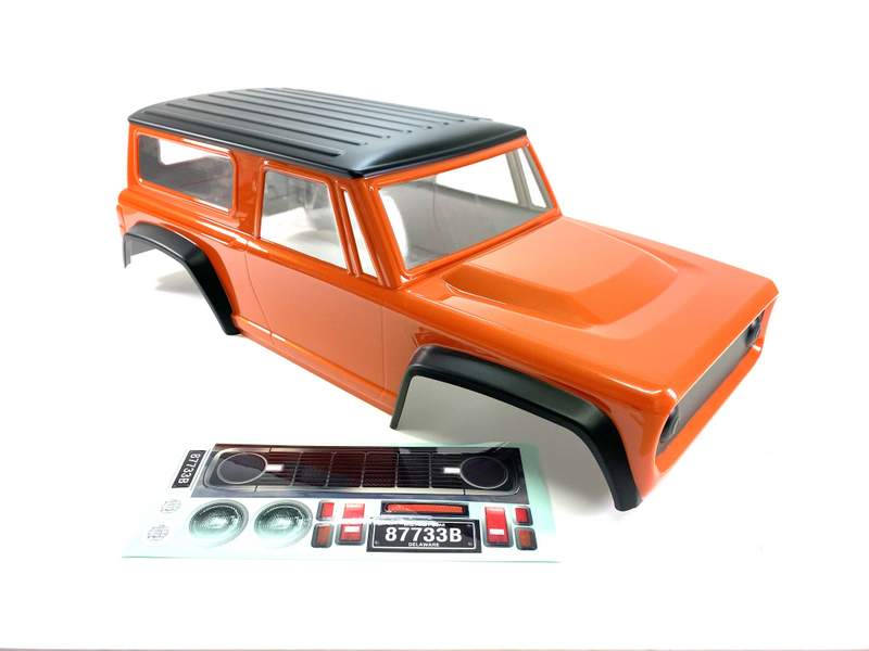 Absima PC Crawler Karosserie "Bronco Style" Orange (313mm) 2410081