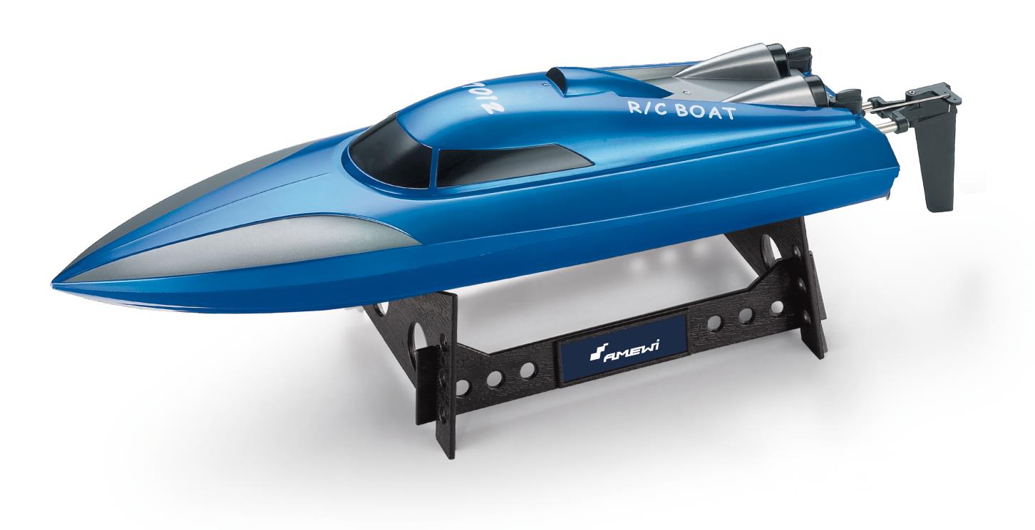 Amewi Speedboot 7012 Mono blau 2,4 GHz 25km/h 26073 - Abbildung 1