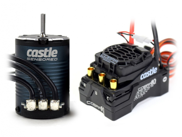 Castle Combo Cobra 10 6S ESC & 1406-2280kV Sensored Motor 010-0174-06