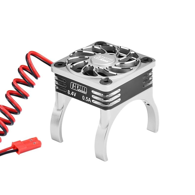 GPM Alu-Halter für HighSpeed Lüfter 36mm silber TRX MiniMaxx/Mini-XRT/MiniSlash/Jato 4x4/Mini XRTM018FANV1S