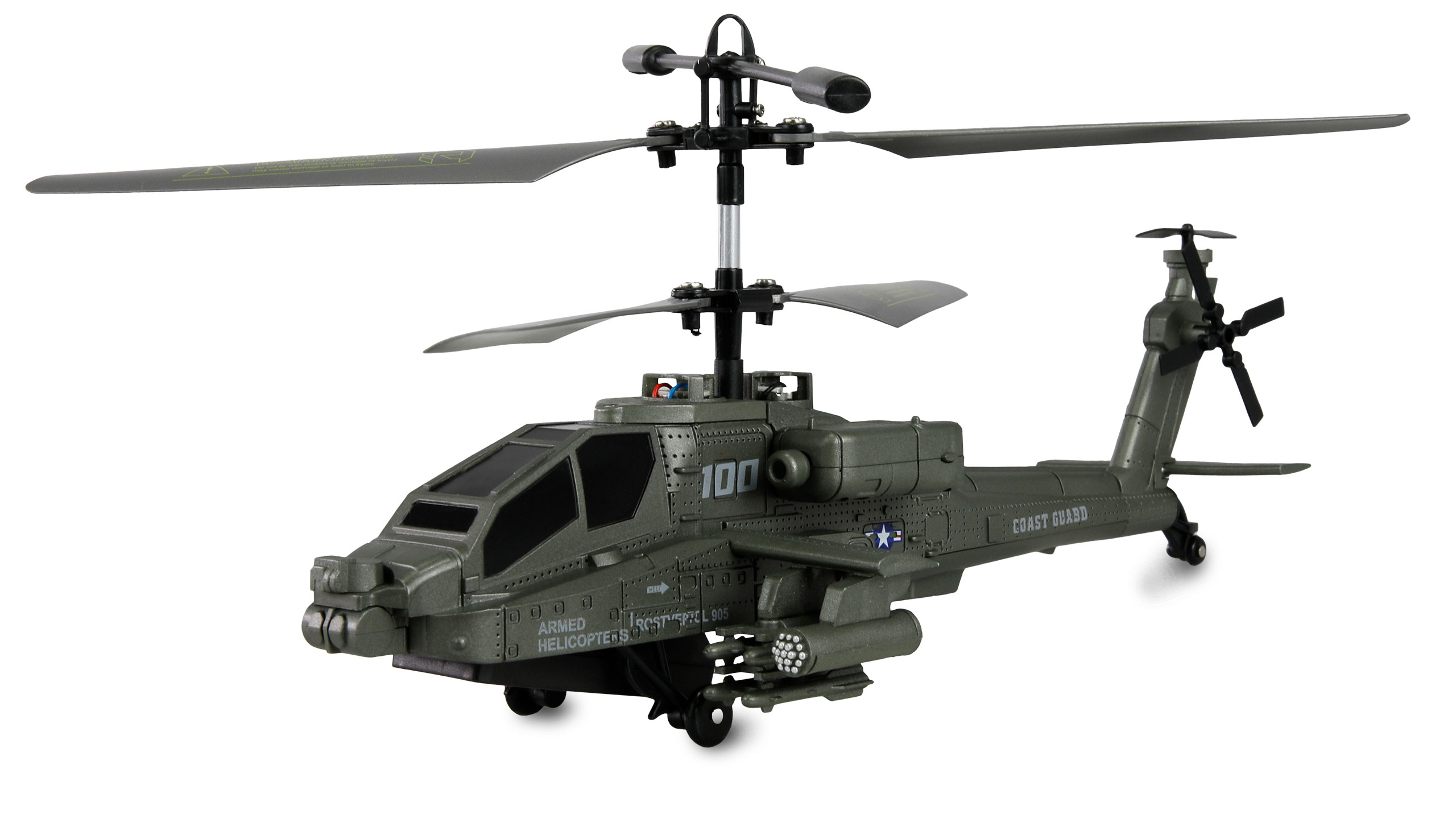 Amewi Apache AH-64 Helikopter Koaxial 3,5-Kanal RTF 25350