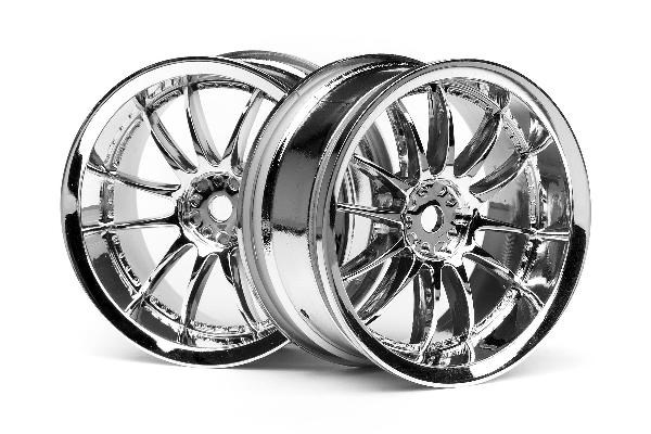 HPI Work Xsa 02C Felge 26mm Chrom (3mm Offset) 3280 - Abbildung 1