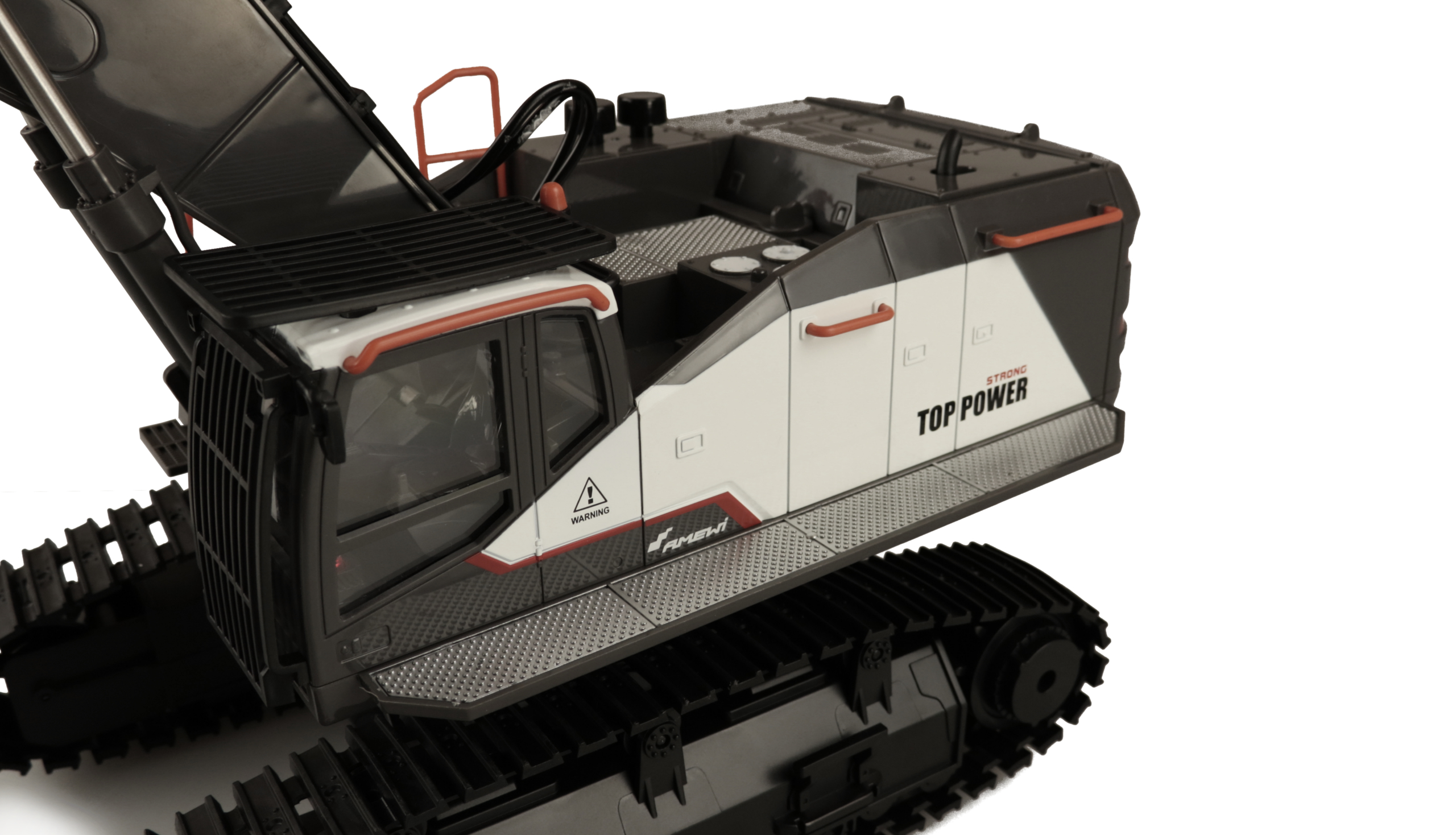 Amewi ACV730 V2 Raupenbagger 1:14 RTR weiß 22499
