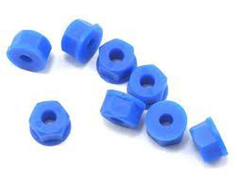 RPM Nylon Nuts 8-32 (Neon Blue) 70845 - Abbildung 1