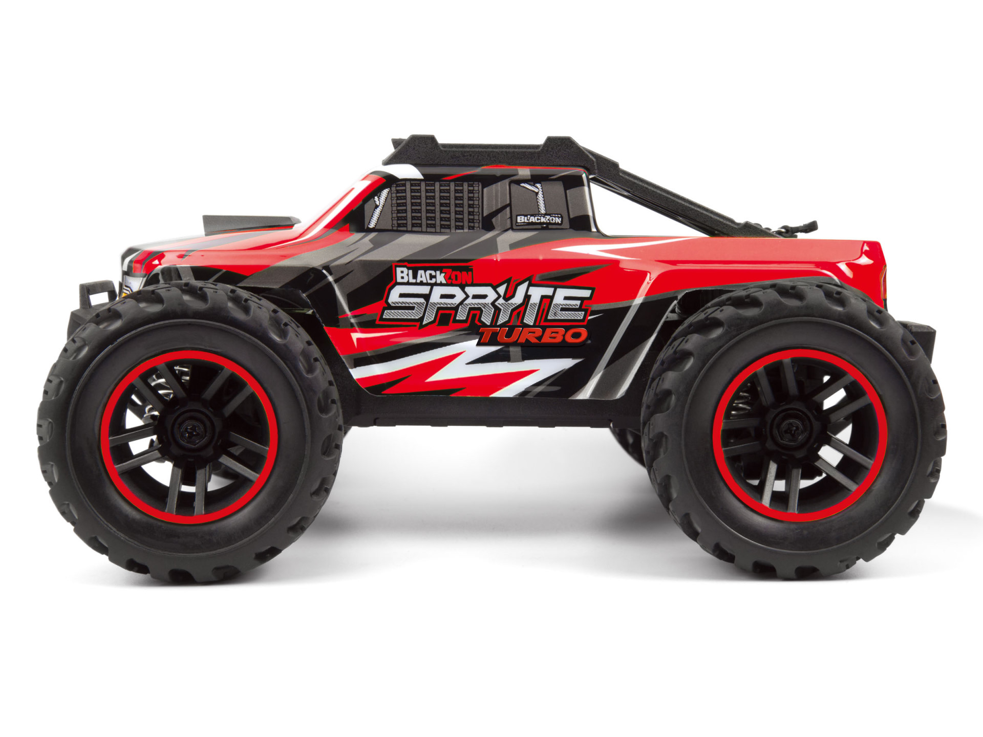 BLACKZON Spryte MT Turbo 1/20 4WD Brushless Monster Truck Rot 540290 - Abbildung 3
