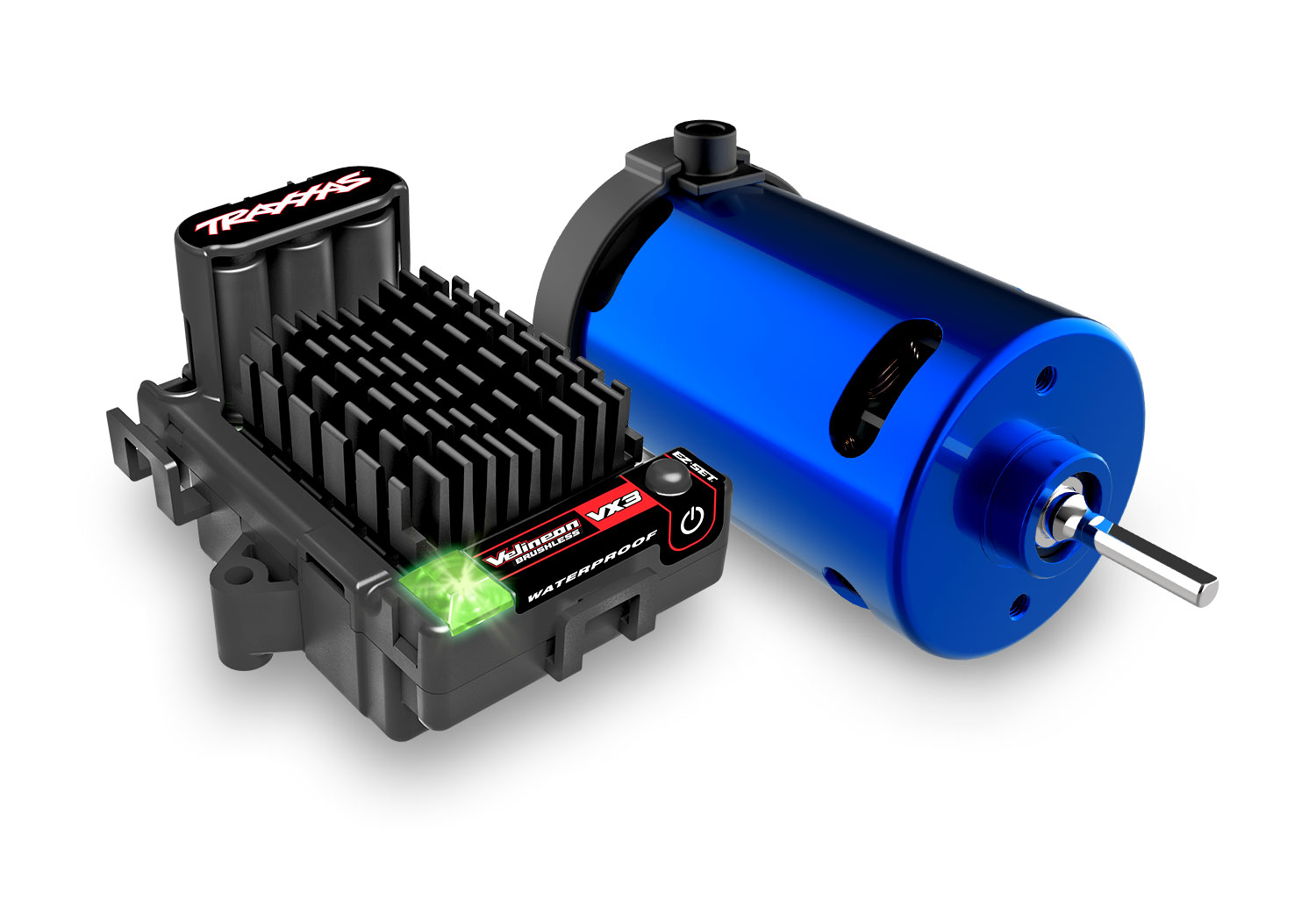 Traxxas 4-TEC Chassis Kit 1/10 VX3 Brushless Tourenwagen ARTR ohne Karo 83424-4-R5 - Abbildung 5