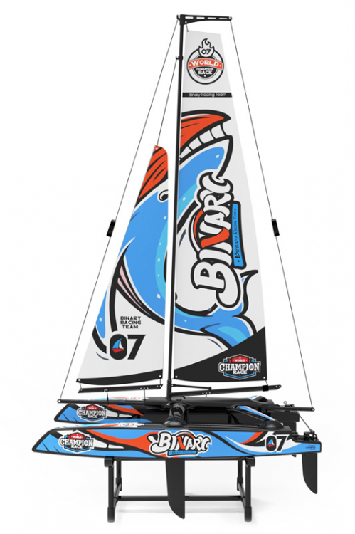 Joysway Binary V3 400mm RTR Catamaran Saiboat 8807V3 - Abbildung 2