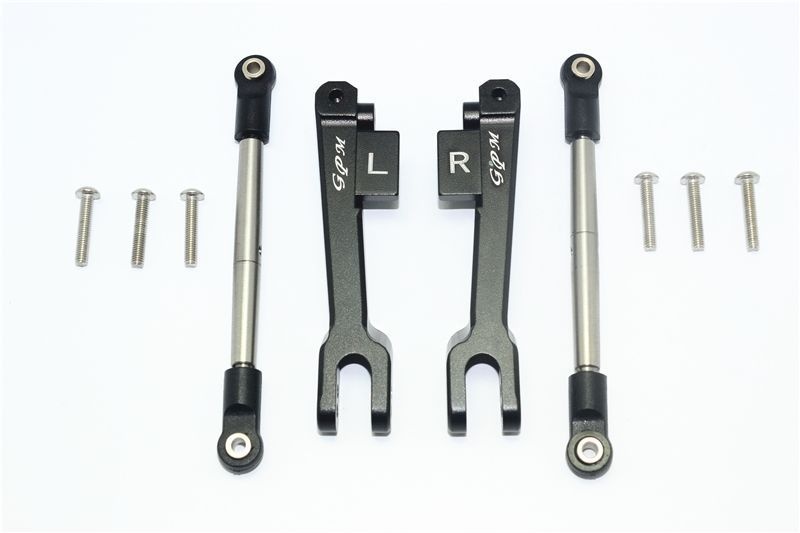 GPM Alu Stabilisator Set hinten schwarz Traxxas UDR