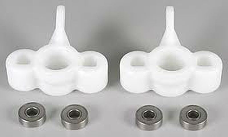 RPM T/E-Maxx 1.5, 2.5 & Associated MGT Steering Knuckles - White 80031