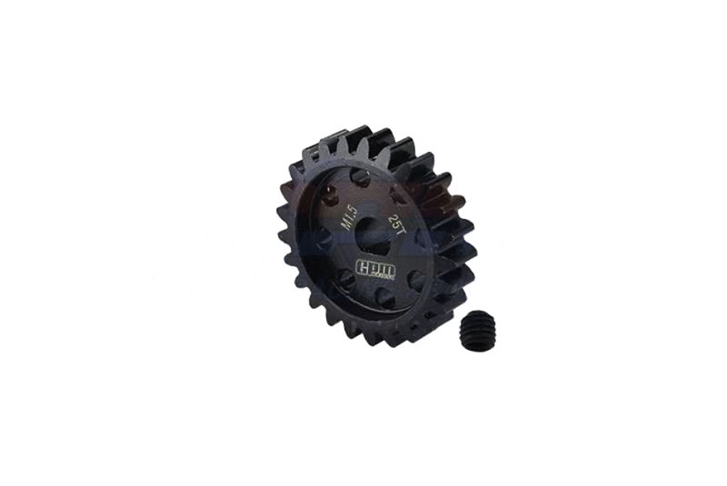 GPM Motorritzel 40CR Stahl 25Z (M1.5) für X-Maxx, XRT für 8mm Welle XRT025TSBK
