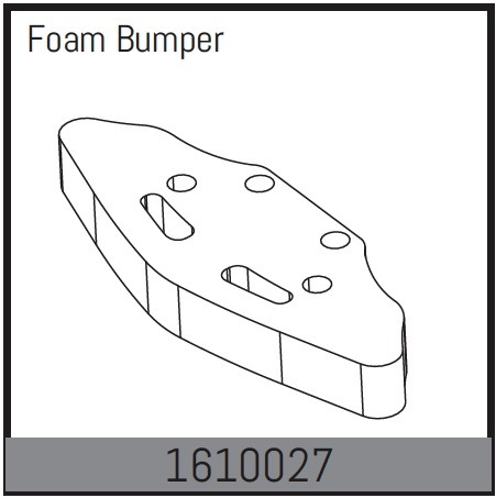 Absima Foam bumper 1610027