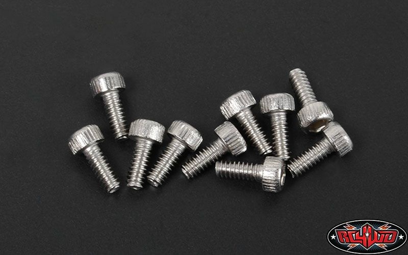 RC4WD Steel Socket Head Cap Screws M1.6 x 4mm (10) Z-S1482