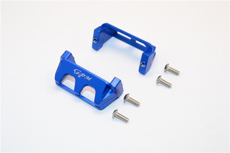 GPM Alu Servo Schutz blau Traxxas 1/16 E-Revo