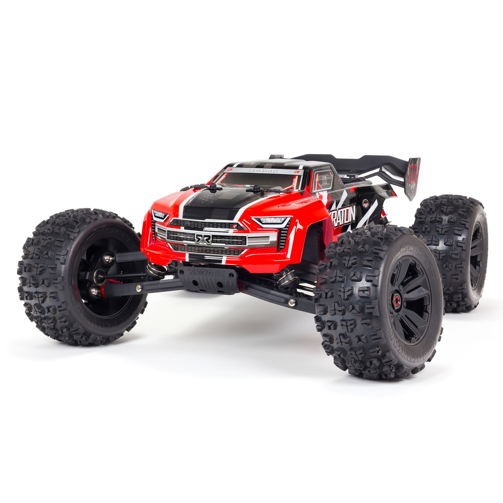ARRMA KRATON 6S 4WD BLX 1/8 Speed Monster Truck RTR Red ARA8608V5T1